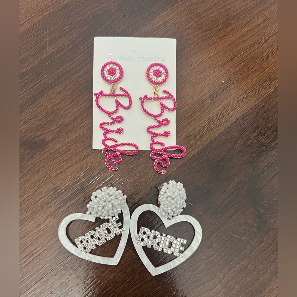 Bride earrings